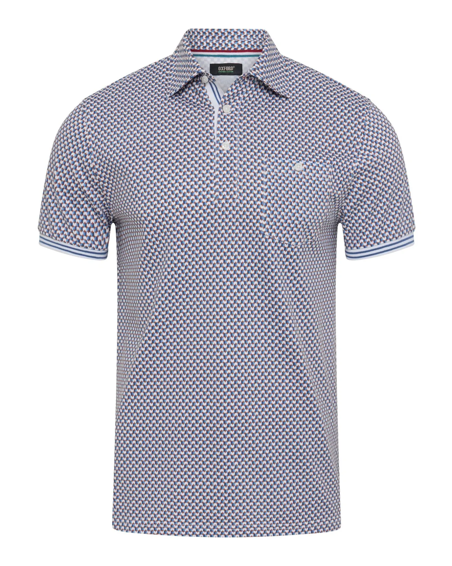Milo Print Jersey Polo With Pocket