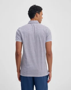 Milo Print Jersey Polo With Pocket