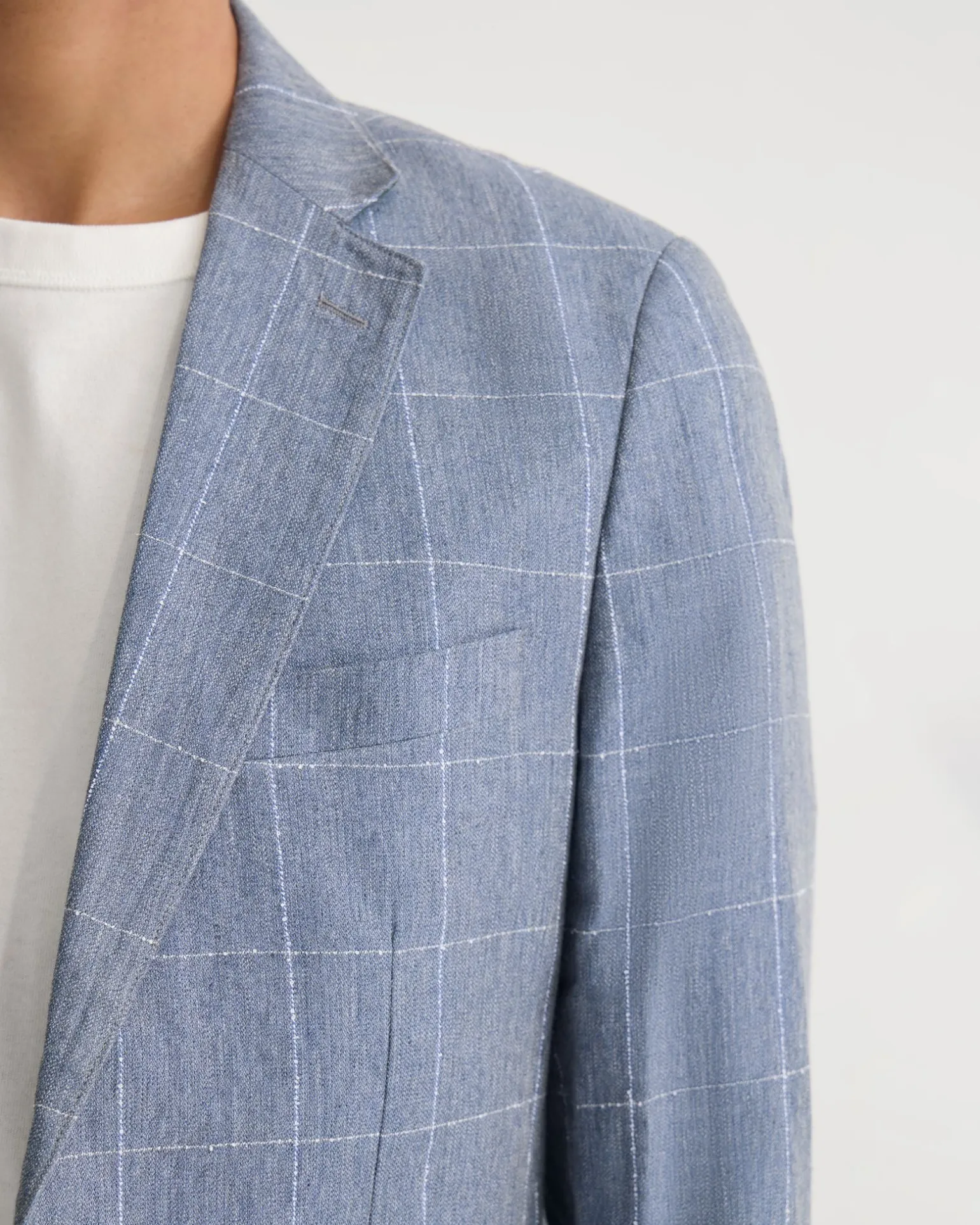 Milton 1/2 Lined Checked Blazer