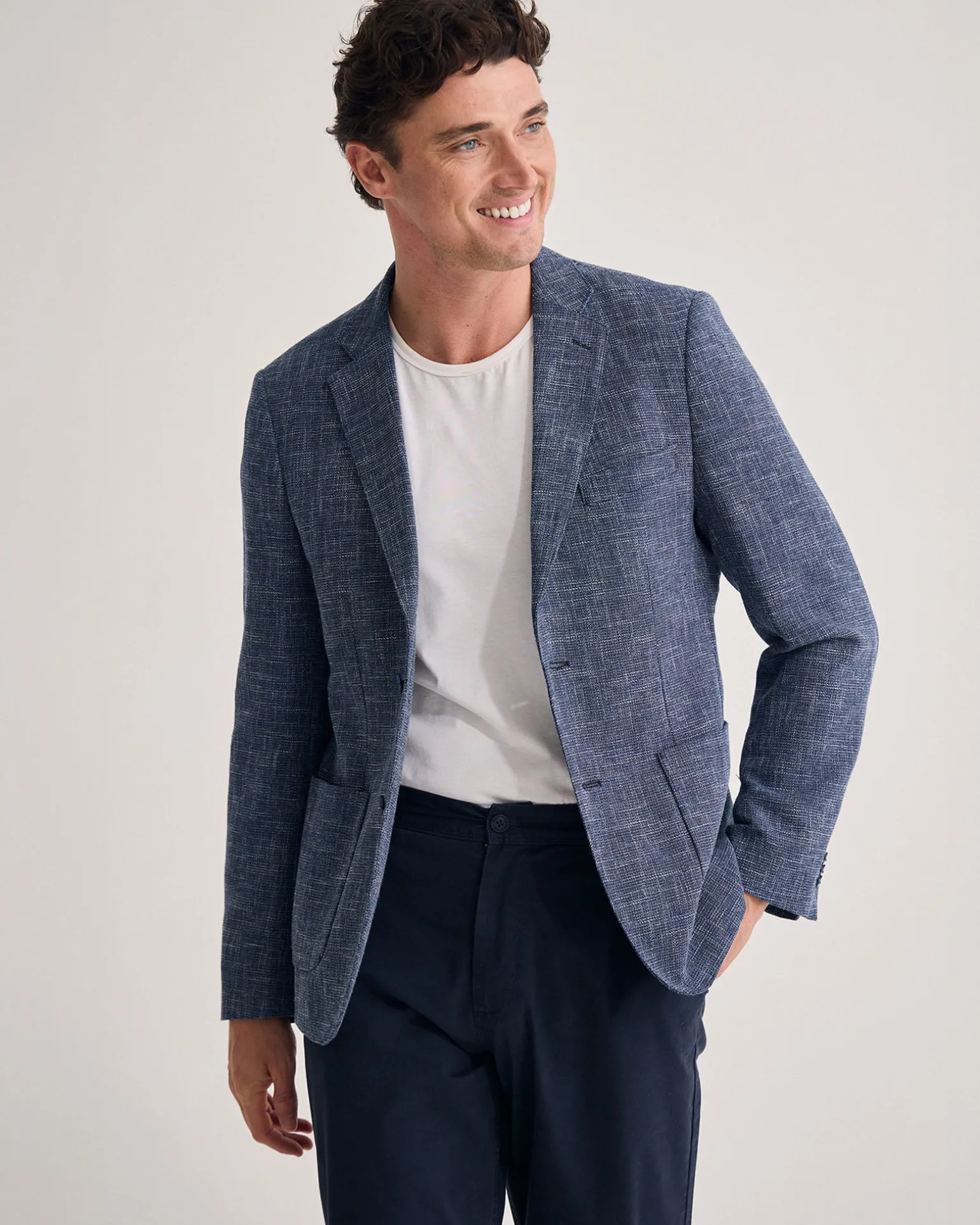 Milton Linen Blazer