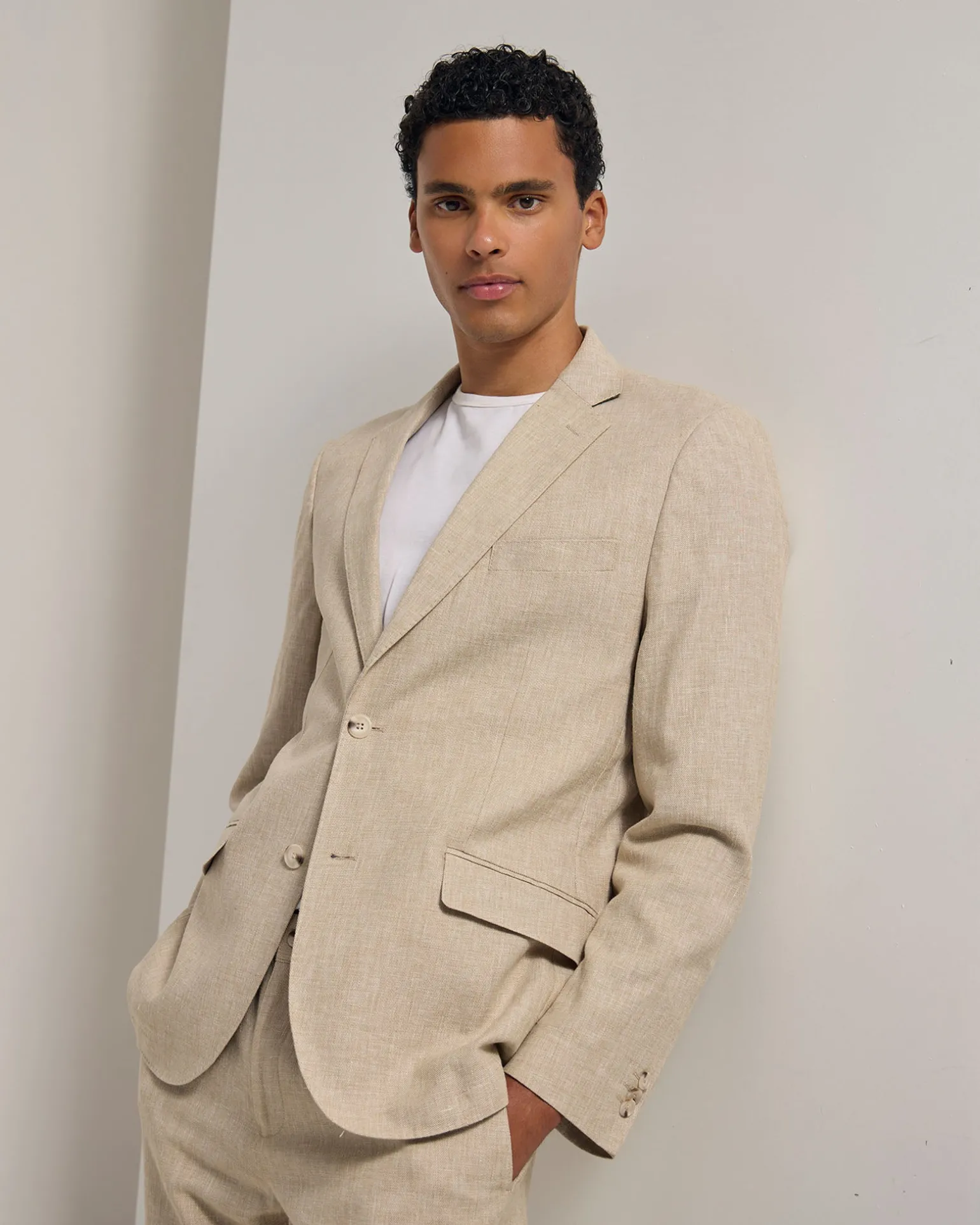 Milton Linen Blend Blazer