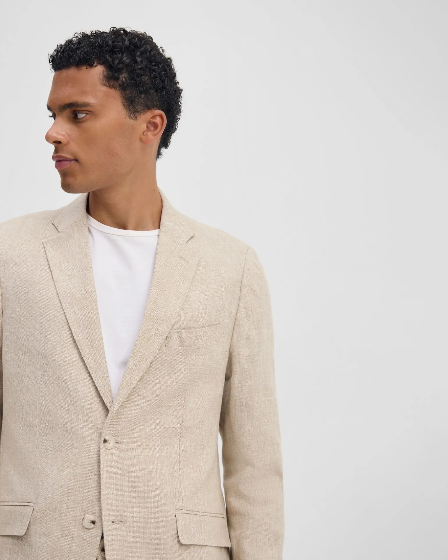 Milton Linen Blend Blazer