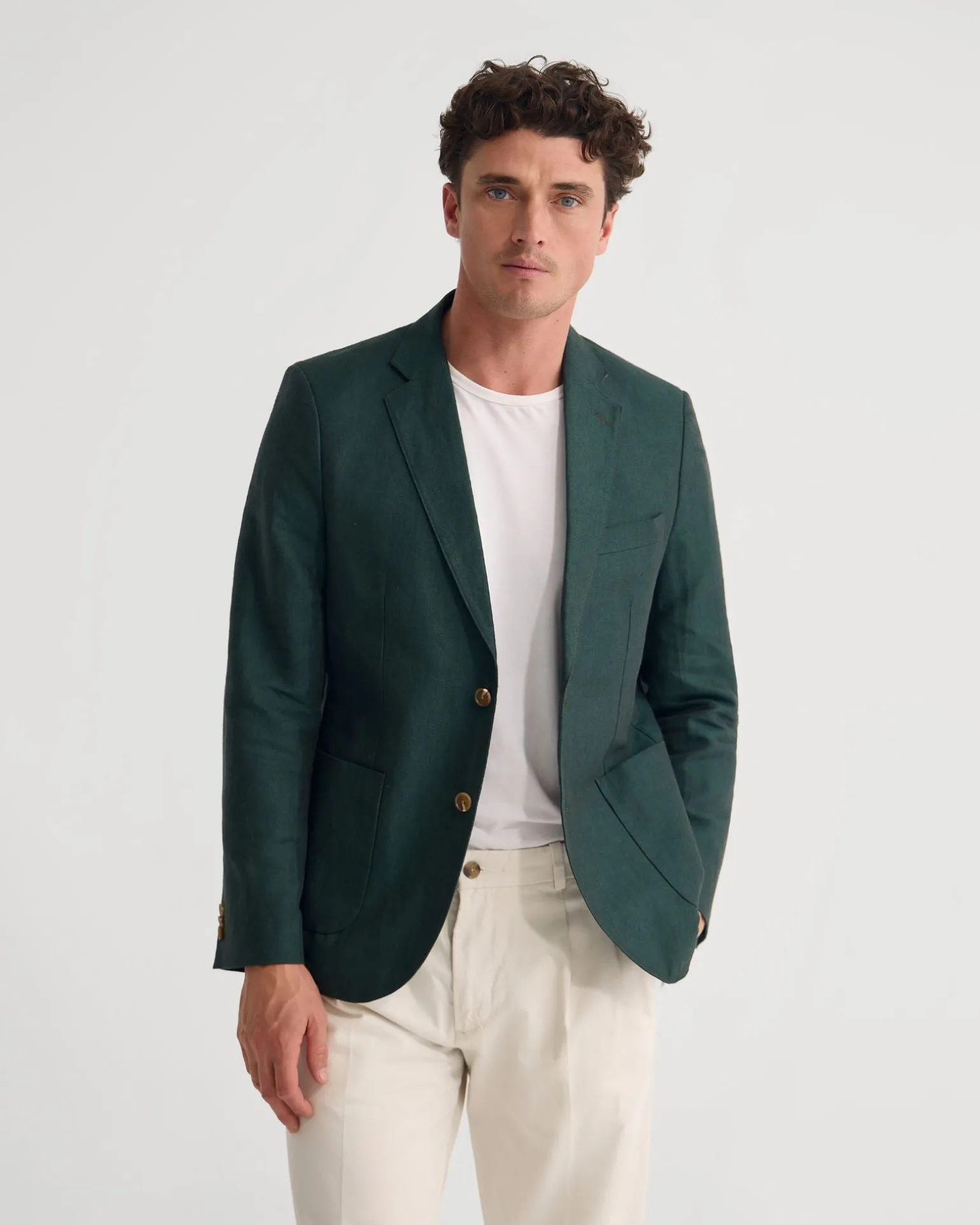Milton Linen Blend Blazer