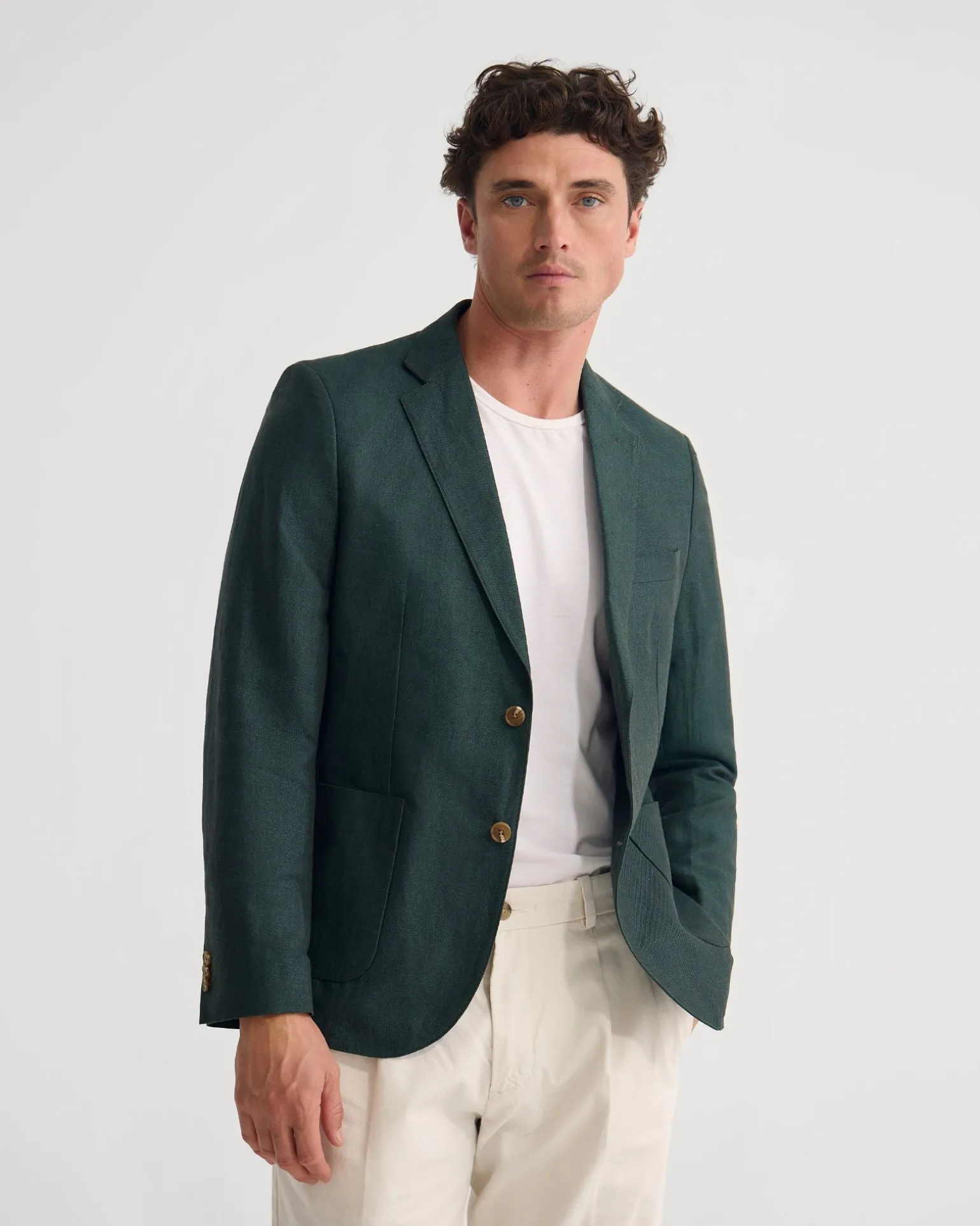 Milton Linen Blend Blazer