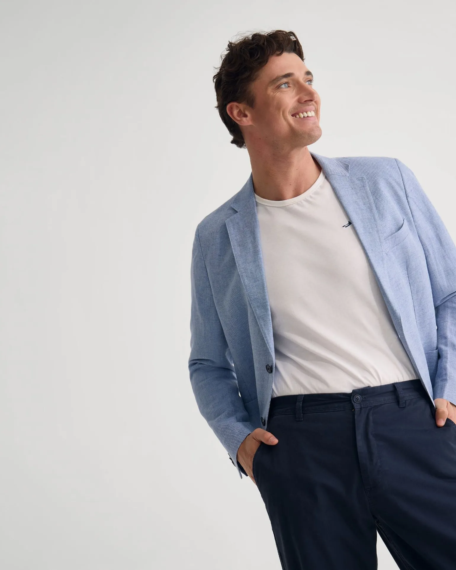Milton Linen Blend Blazer