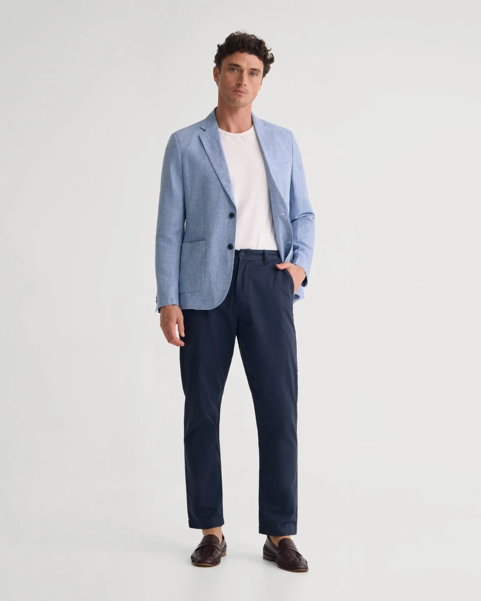 Milton Linen Blend Blazer