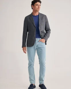 Milton Linen Check Blazer