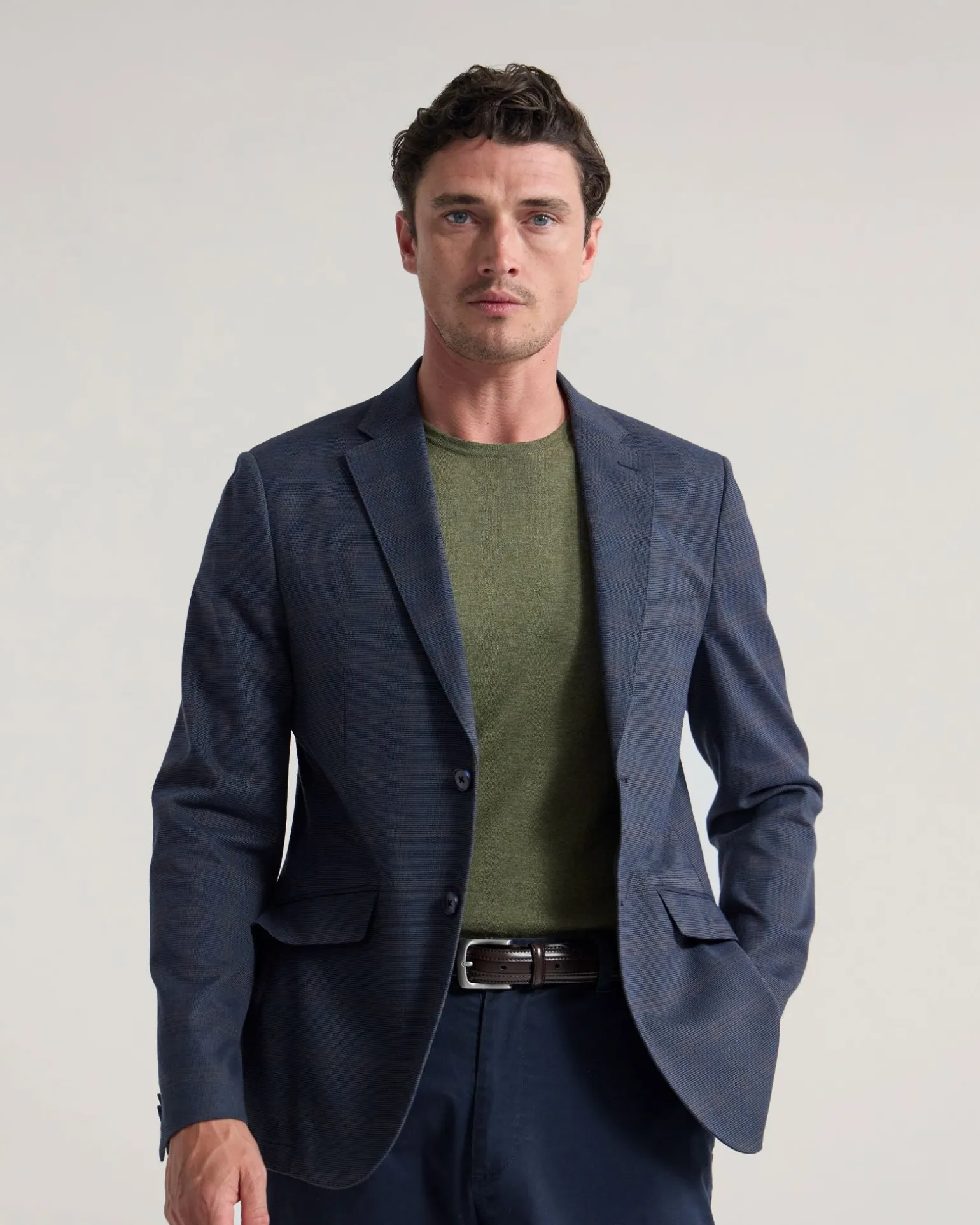 Milton Stretch Cotton Blazer