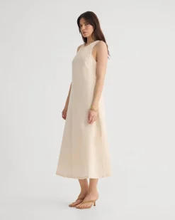 Miriam Linen Blend Dress