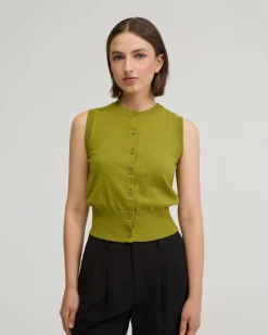Nema Button Up Knit