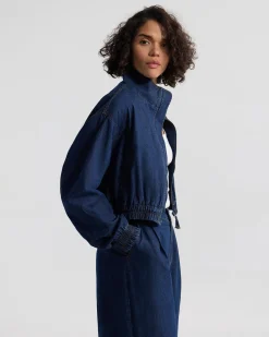 Nikita Denim Bomber Jacket