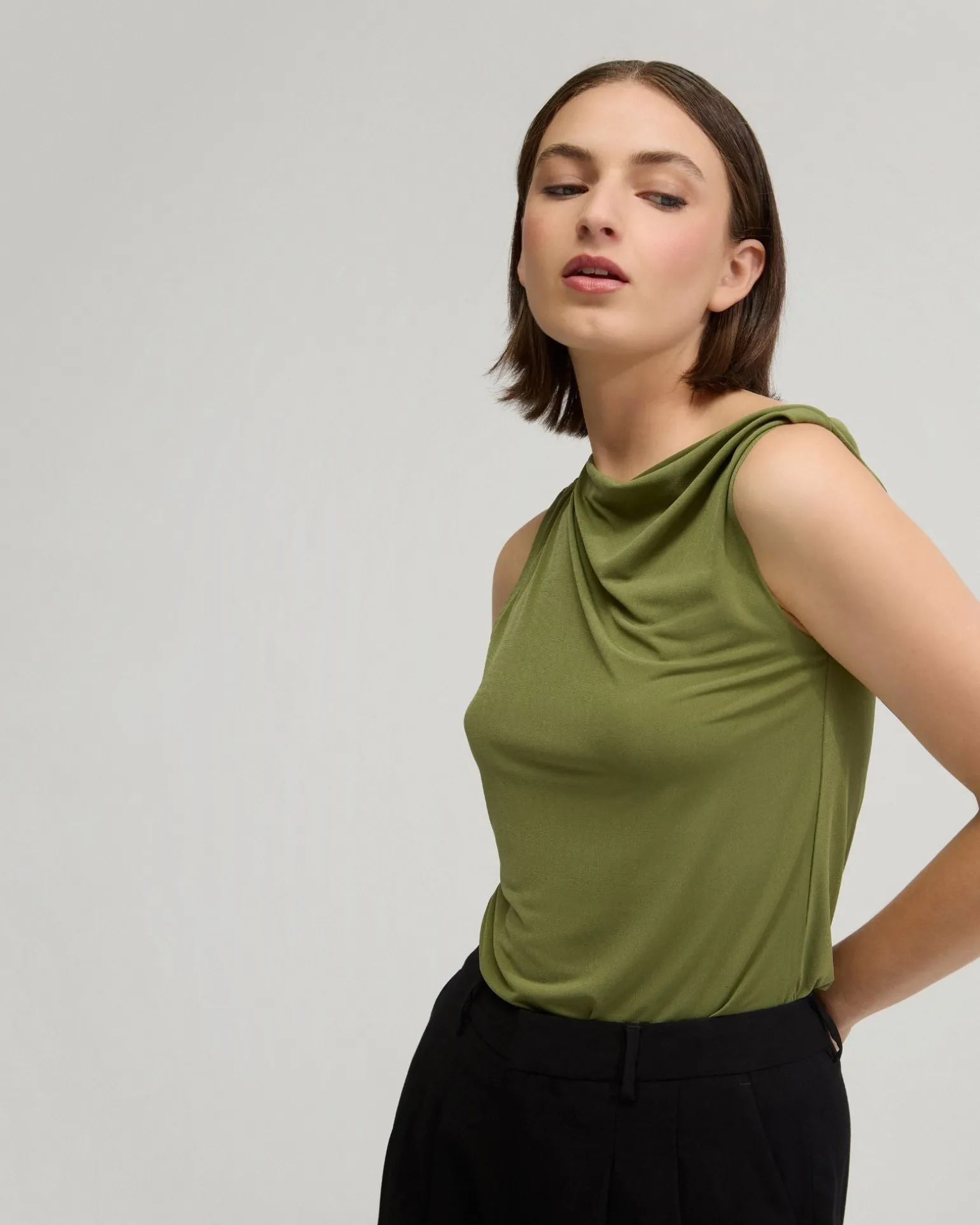 Nova Twist Shoulder Top