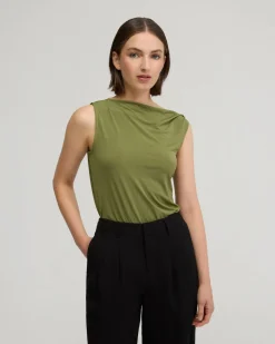 Nova Twist Shoulder Top