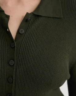 Onyx Ribbed Bodysuit
