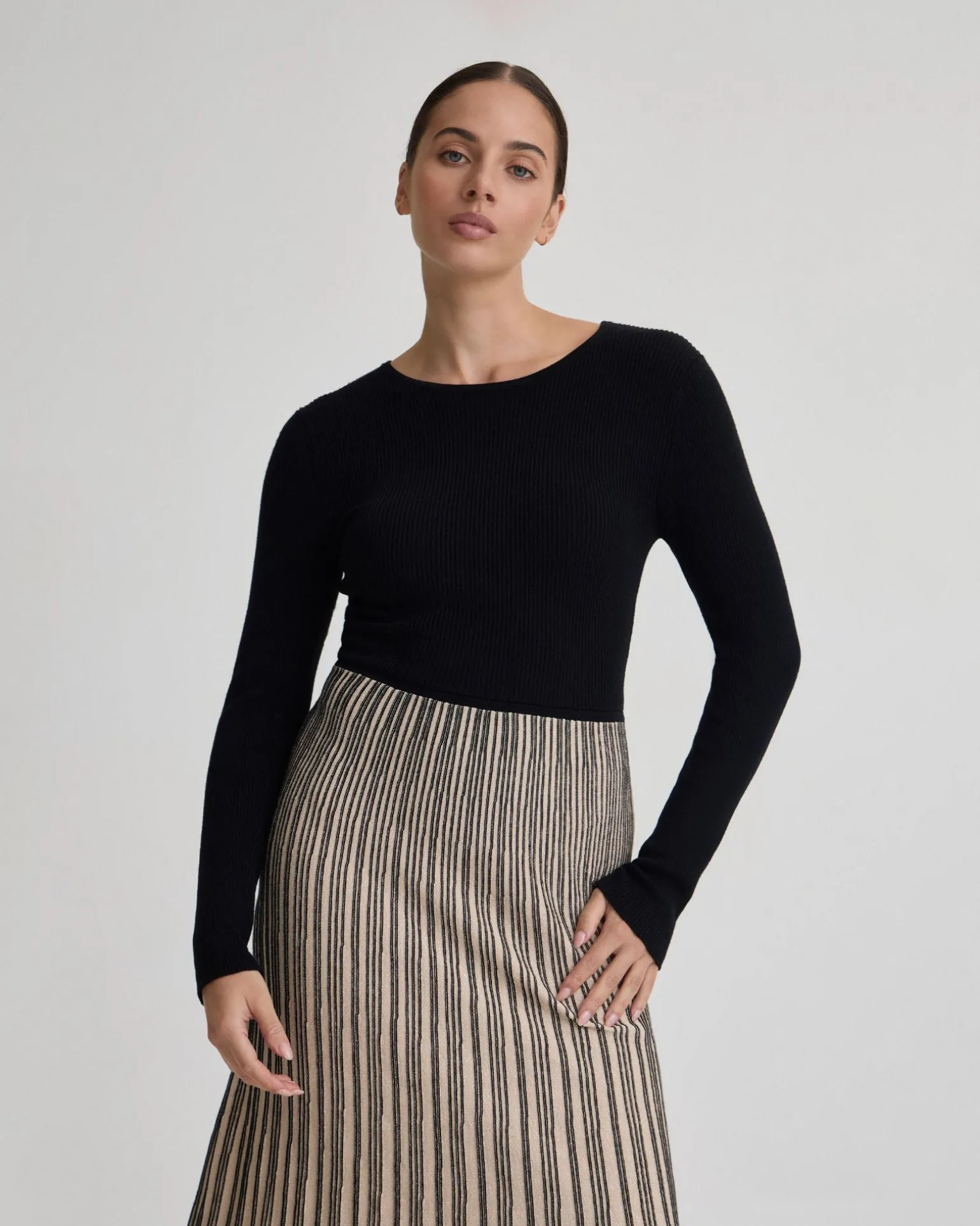 Paige Stretch Knitted Dress