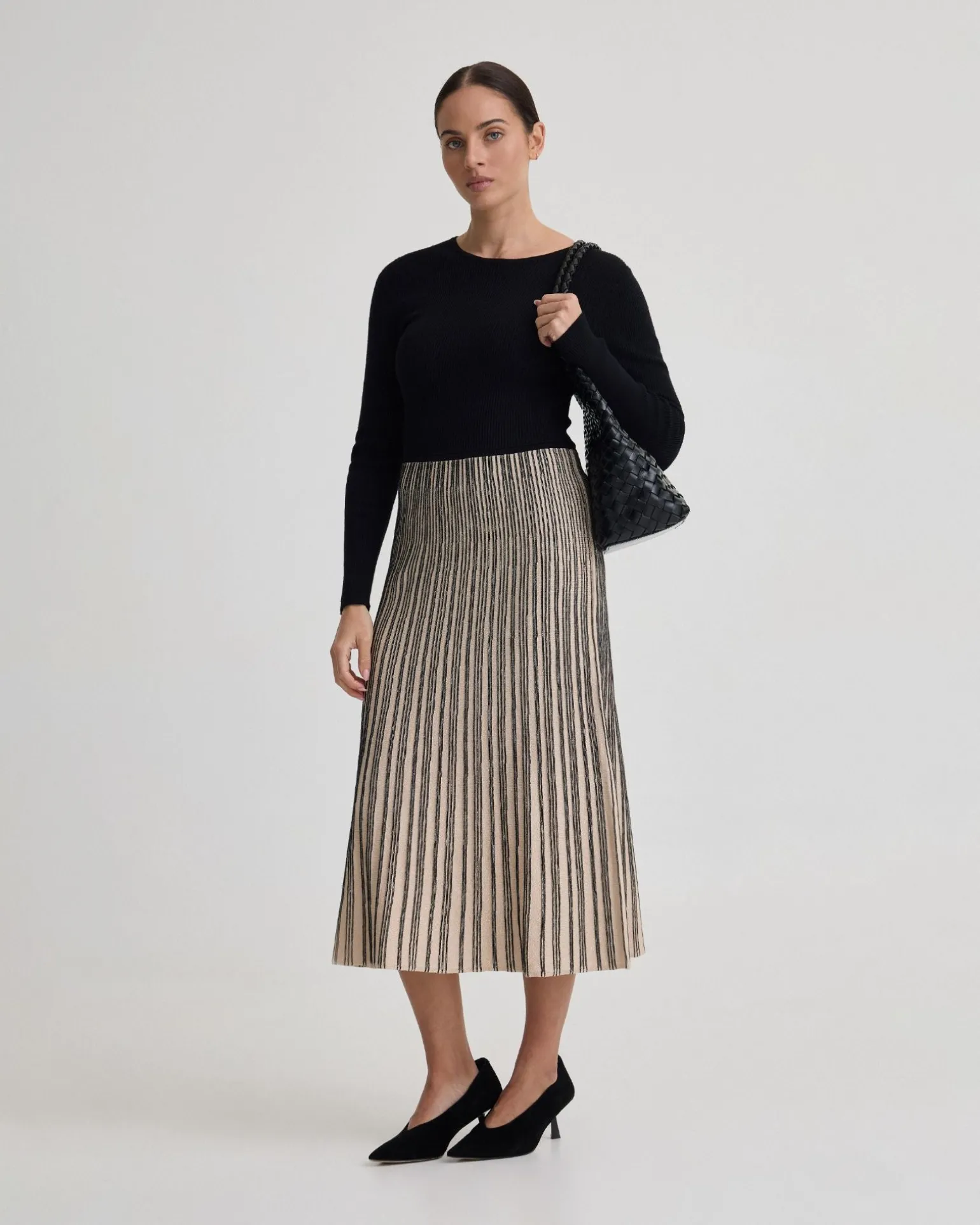 Paige Stretch Knitted Dress