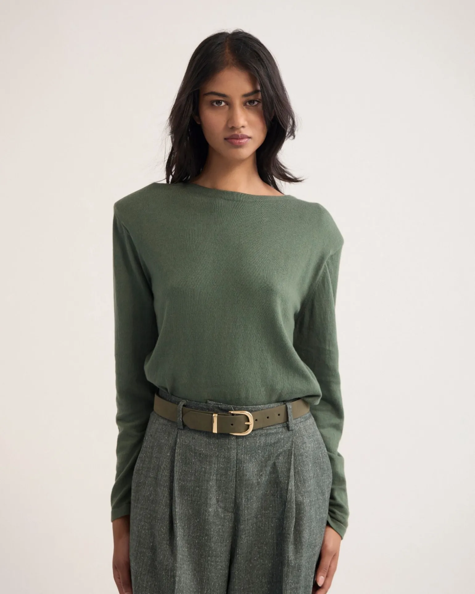 Paloma Shoulder Pad Knit