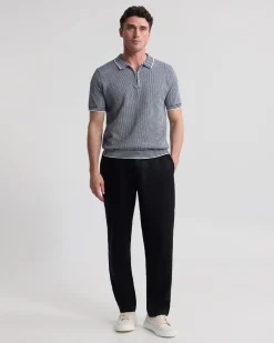 Pedro French Linen Button Pant