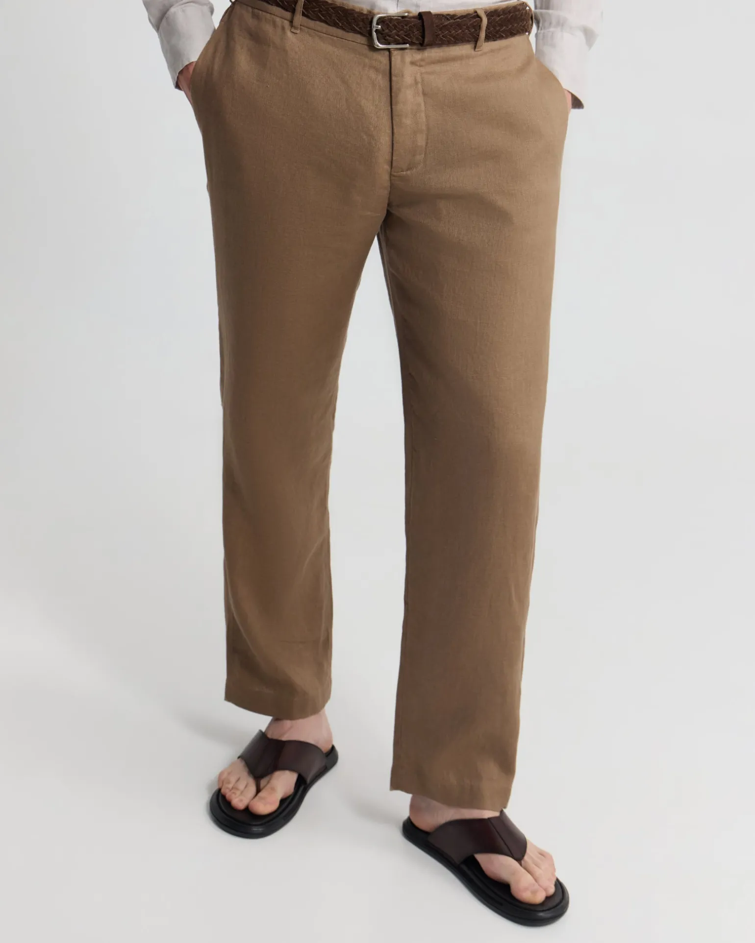 Pedro French Linen Button Pant