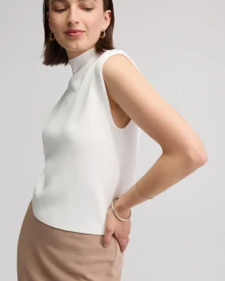 Pepper Knitted Funnel Collar Top