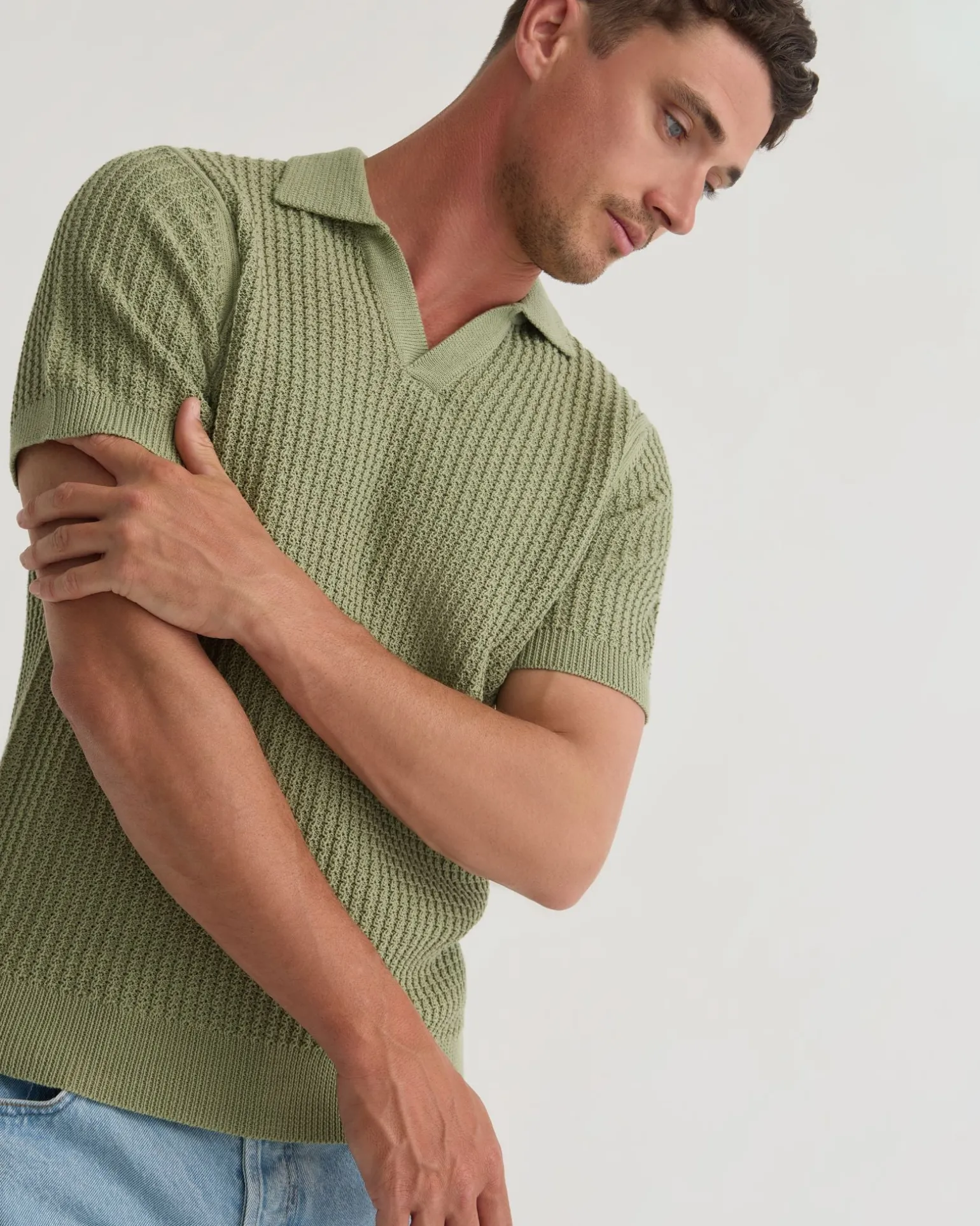 Pierce Knitted Polo