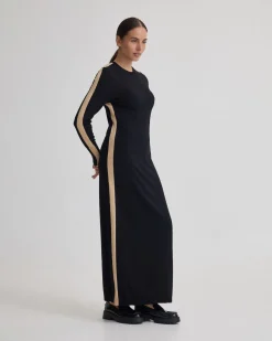 Pipper Knit Contrast Panel Dress