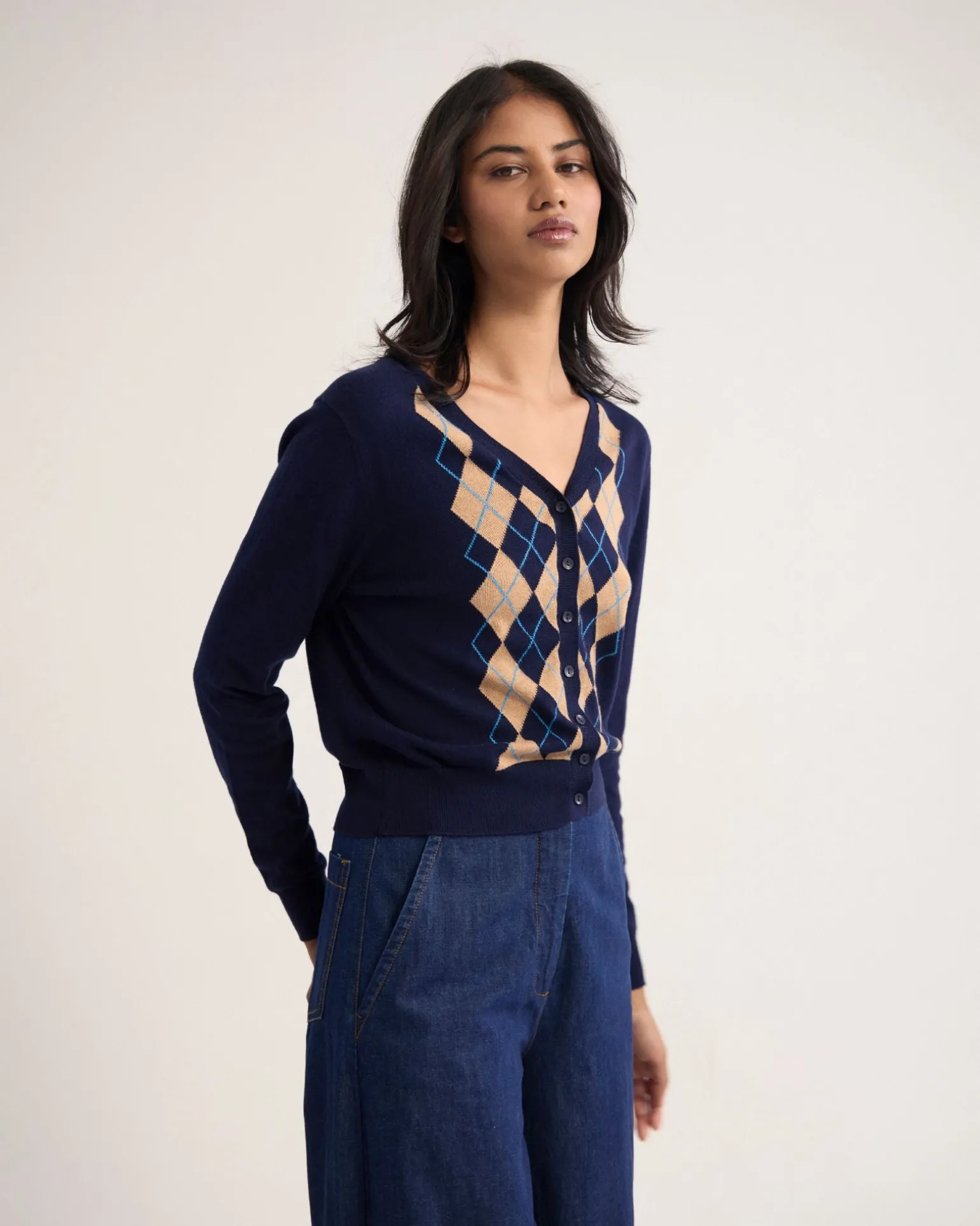 Pixie Argyle Cardigan