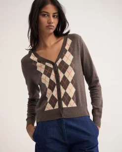 Pixie Argyle Cardigan