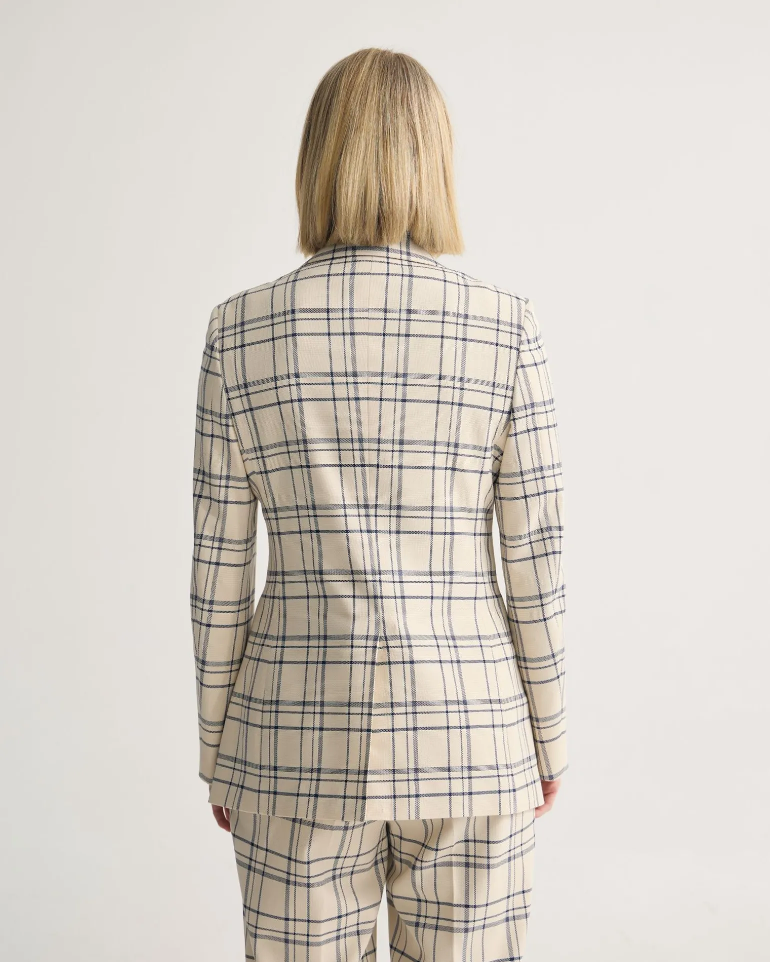 Raffi Checked Suit Jacket