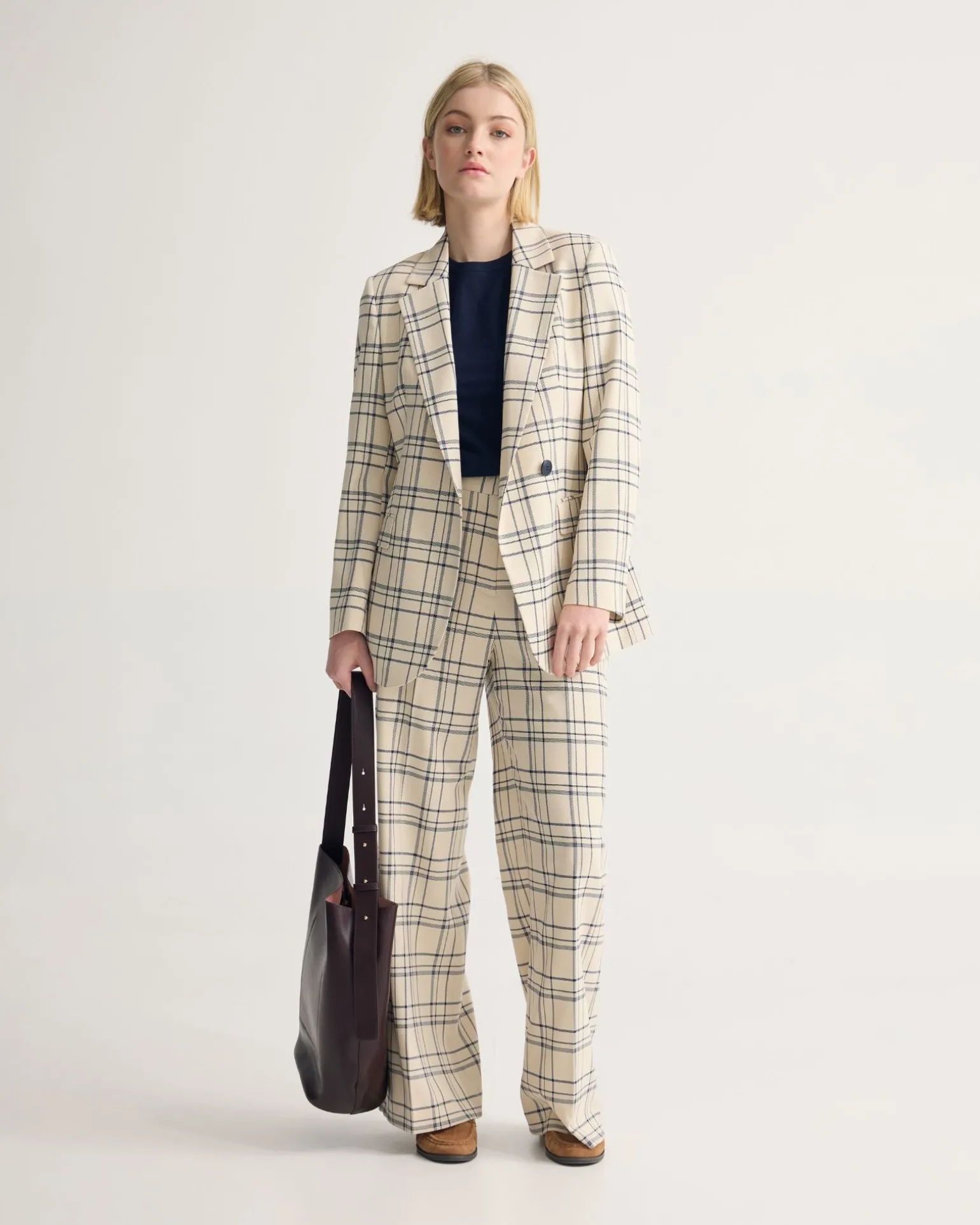 Raffi Checked Suit Jacket