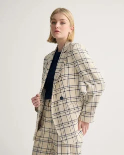Raffi Checked Suit Jacket