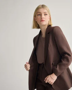 Raffi Linen Blazer