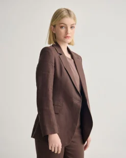 Raffi Linen Blazer