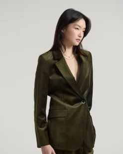 Raffi Velvet Blazer