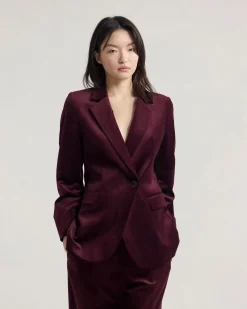 Raffi Velvet Blazer