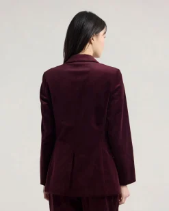 Raffi Velvet Blazer