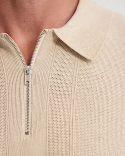 Remy Zip Neck Polo