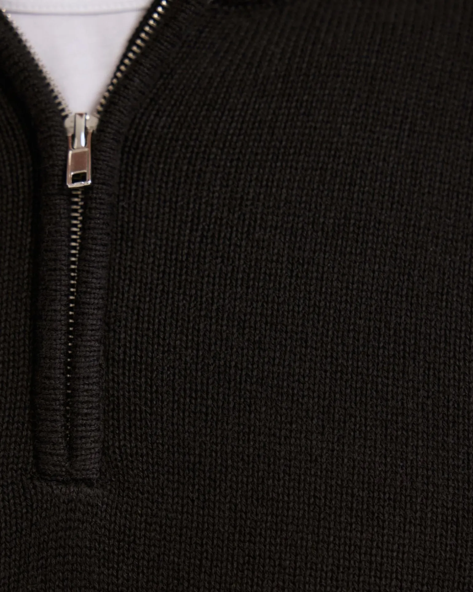 Robert Zip Neck Knit Pullover