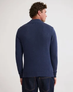 Robert Zip Neck Knit Pullover