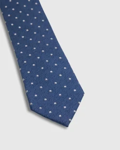 Roman Spot 7Cm Silk Tie