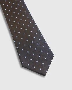 Roman Spot 7Cm Silk Tie