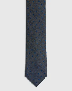 Roman Spot 7Cm Silk Tie