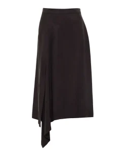 Ronja Cupro Draped Skirt