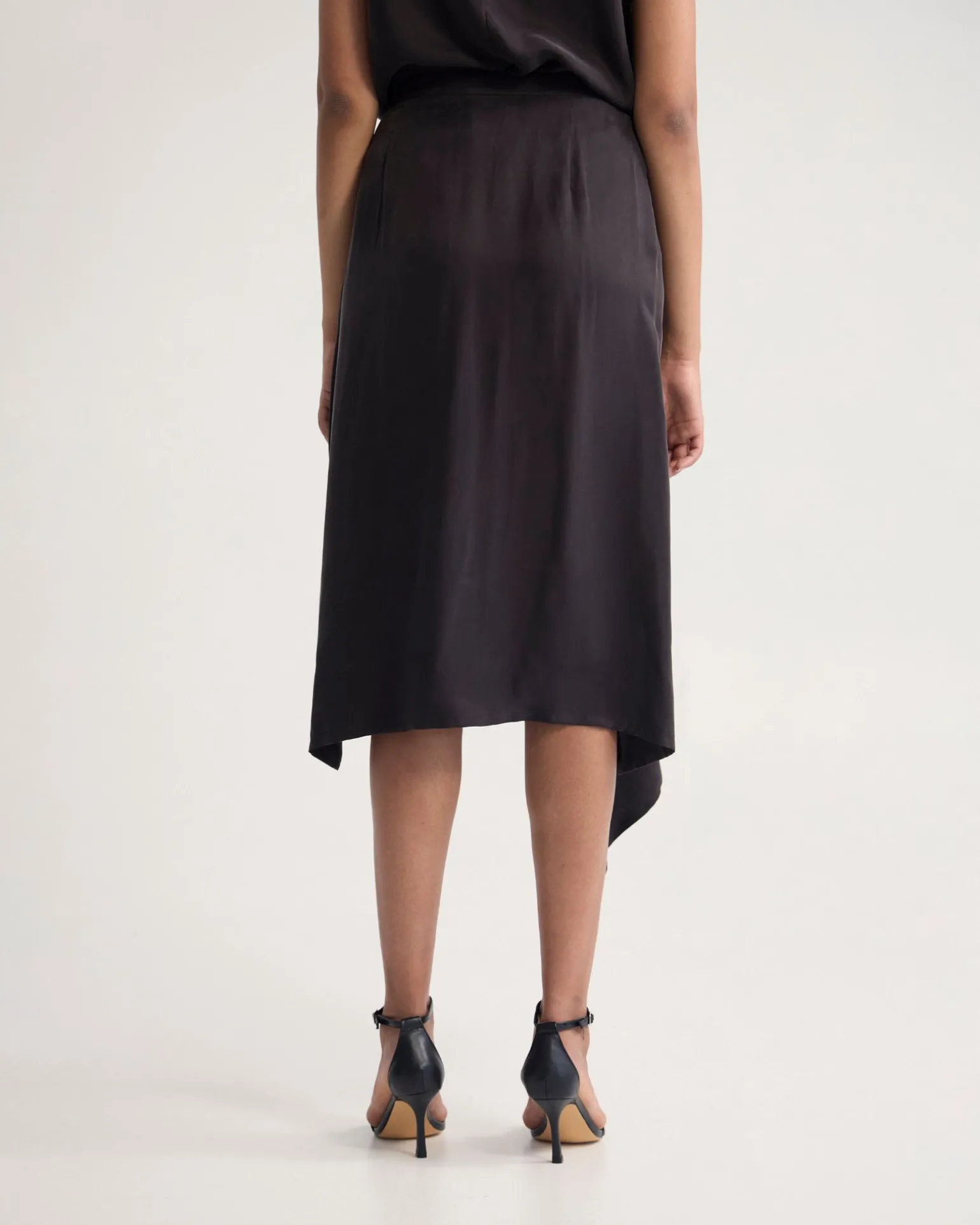 Ronja Cupro Draped Skirt