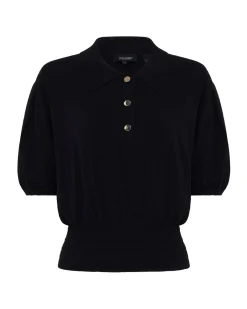 Rose Polo Knitted Top