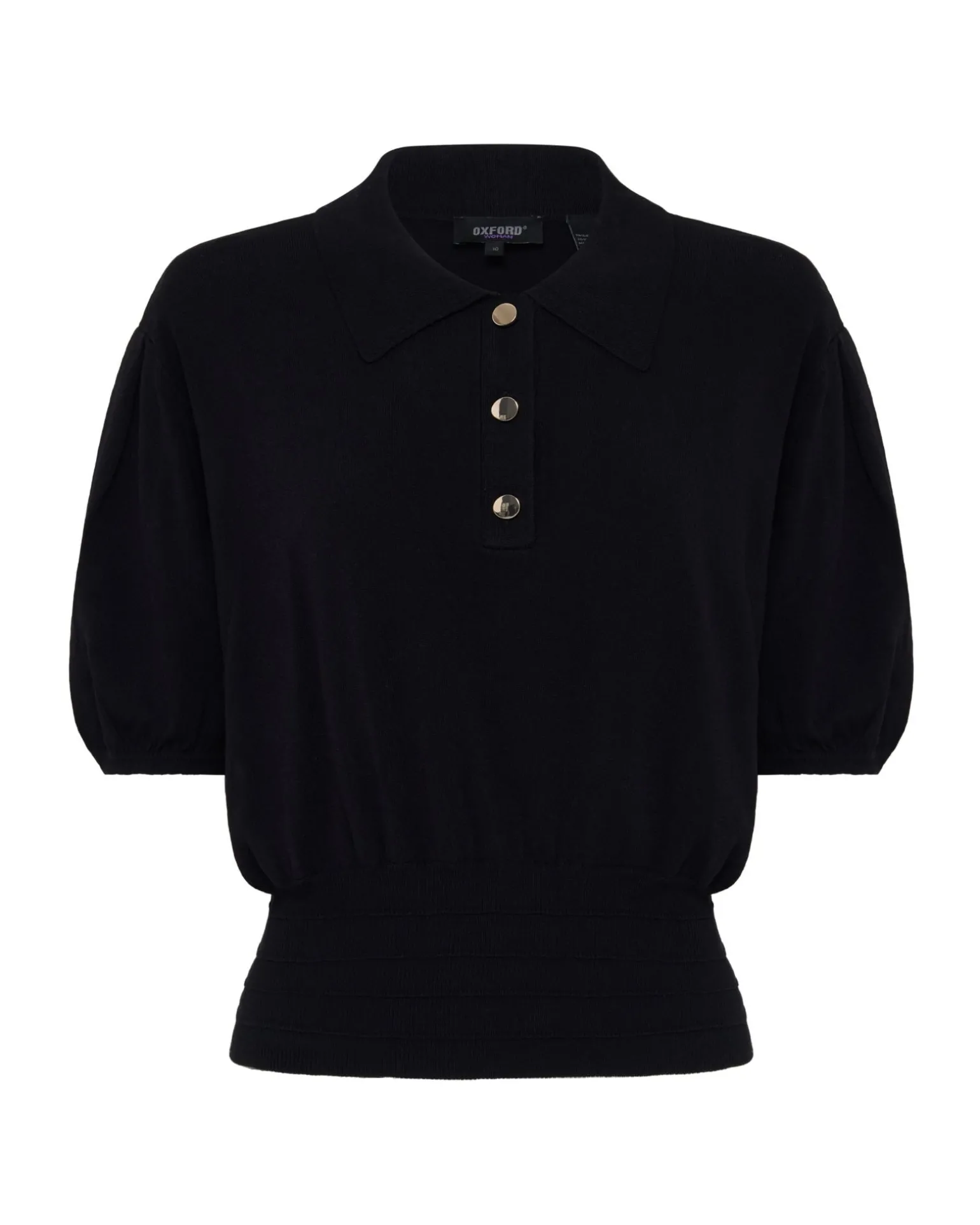 Rose Polo Knitted Top