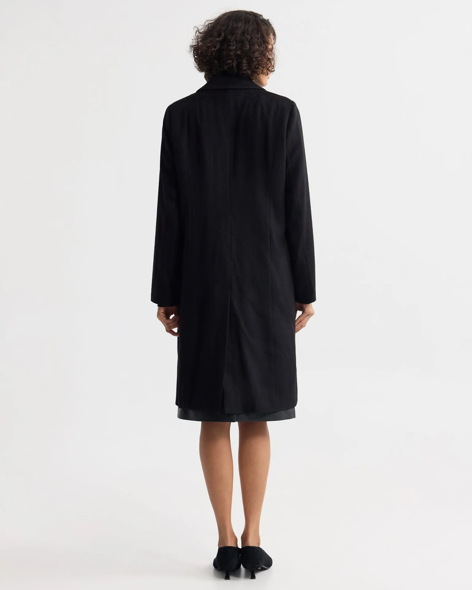 Ruby Wool Rich Tailored Overcoat