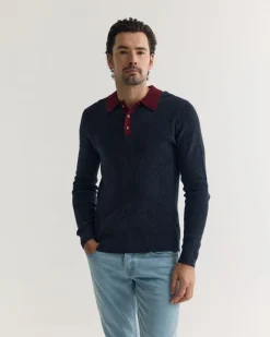 Sam Contrast Collar Knit