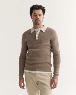Sam Contrast Collar Knit