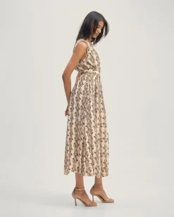 Samia One Shoulder Printed Dress